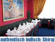 indisch essen seit 1985: das Shiraj in Neuhausen eröffnete im Frühjahr 2006 in neuen Räumen (Foto: Martin Schmitz)